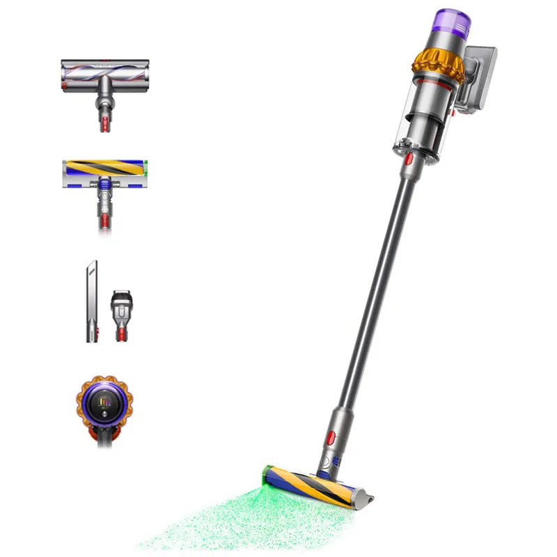 Fshesë Dyson V15s – Fuqi e lartë, Sensor Inteligjent, Filtrim HEPA, Pa Kabllo