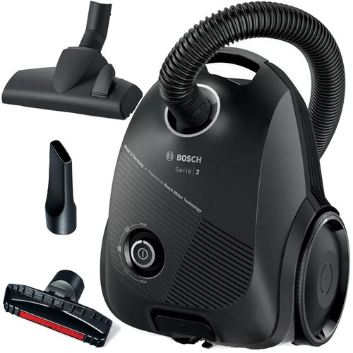 Fshesë me Korent Bosch BGBS2BA1P – 600W, Qese 3.5L, Filtrim Higjienik, E Lehtë dhe Kompakte