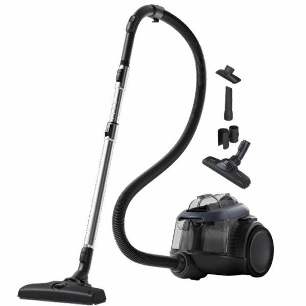 Fshesë me Korrent Electrolux EL61C2DBH – 600W, Filtrim HEPA, 1.6L, Rreze 12m