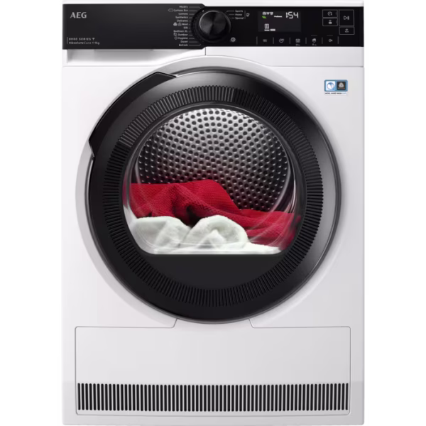 Tharëse Rrobash AEG TR839P4CE – 9 kg, Teknologji Toplotëpumpë & AbsoluteCare®