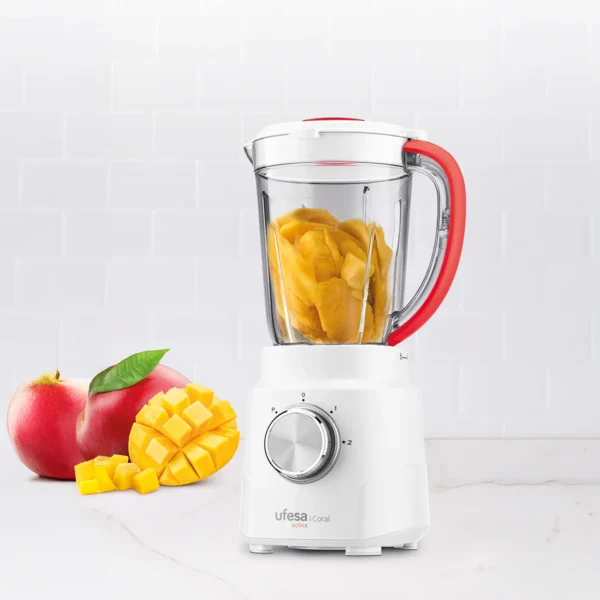 Ufesa Coral Black 600W Blender – 1.5 L