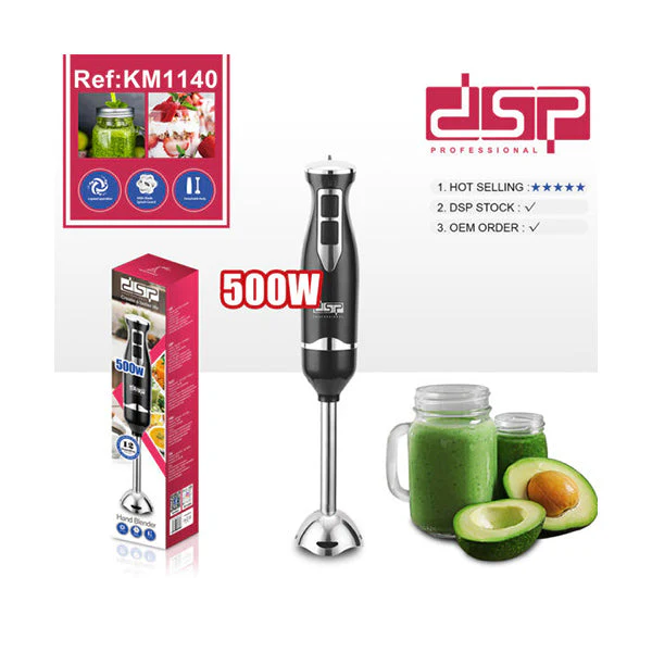 Blender Dore DSP KM1140 – 500W, Inox, Me Tas Prerës &amp; Visp