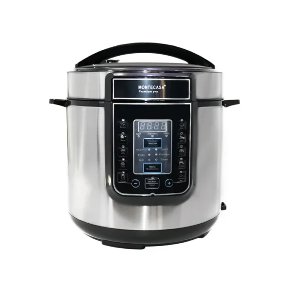 Multicooker Montecasa Premium Pro 6 L – 1000 W, Inox, 20+ Programe, Start Delay, Mbaj Ngrohtë 24 h