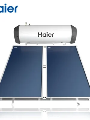 NGROHES UJI ME PANEL DIELLOR (CATI DHE TARRACA) HAIER TP300JEF 300LITRA Ngrohës Uji Diellor HAIER TP300JEF 300L – Panel Solar për Çati dhe Tarraca me Kazan Inox & Rezistencë Elektrike