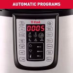 Multicooker Tefal CY505EE0 – 6L, 25 programe, 1200W, gatim i shpejtë