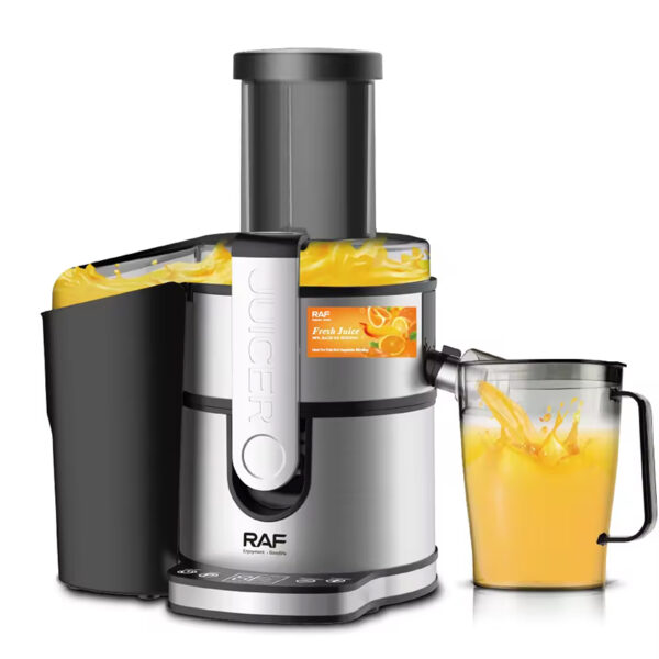 Shtrydhëse RAF R.2700 – Shtrydhëse frutash & perimesh 800W, 1L, çelik inox