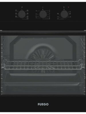 Furrë Inkaso Fuego COFGSMBI1080B – Multifunksionale 72L, Dizajn Black Glass, Klasa A