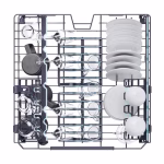 Lavastovilje Haier XS 6A0M4PDB – 16 sete, Motor Inverter, Powerwash, Crystal Protect