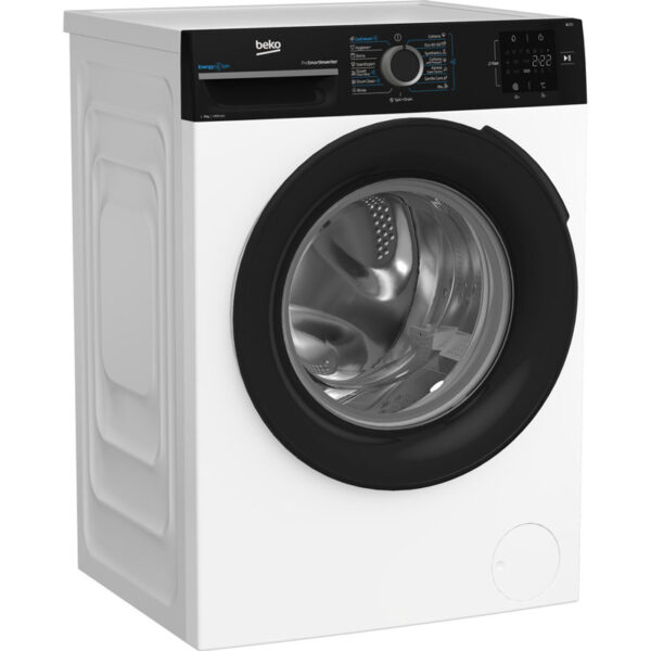 Lavatriçe Beko BM3WFSU39413WPBB1 9 kg – Larje inteligjente, kursim energjie dhe kujdes maksimal për rrobat