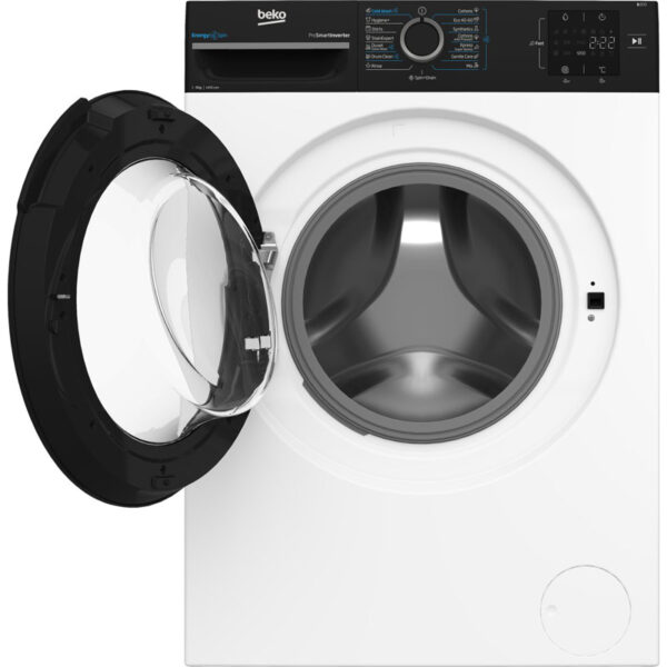 Lavatriçe Beko BM3WFSU39413WPBB1 9 kg – Larje inteligjente, kursim energjie dhe kujdes maksimal për rrobat