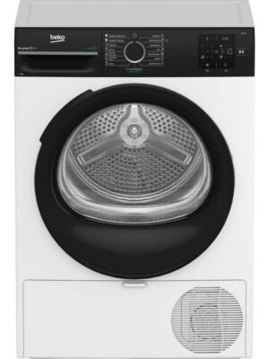 Tharëse Beko BM3T3924WBB 9 kg – Efikasitet maksimal me pompë nxehtësie