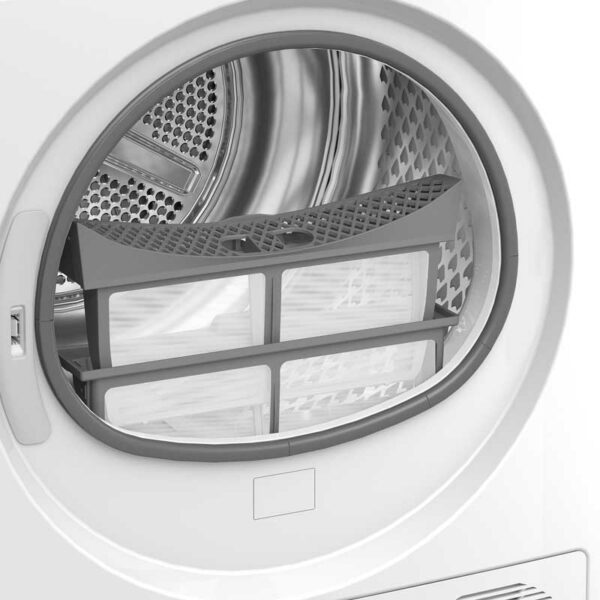 Tharëse Beko BM3T3924WBB 9 kg – Efikasitet maksimal me pompë nxehtësie