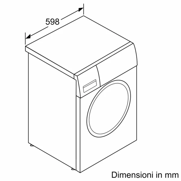 Lavatrice BOSCH WGG244Z8IT – 9 kg, 1400 rpm, EcoSilence Drive™ dhe Efikasitet Energjetik A