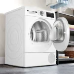 Tharëse Rrobash Bosch WQG14591BY – 9 kg, Pompë Nxehtësie &amp; AutoDry për Tharje Precize