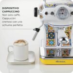 Ekspres Kafe ARIETE Positano AR1389POS – Makineri Espresso me Shkumëzues Qumështi për Shtëpi