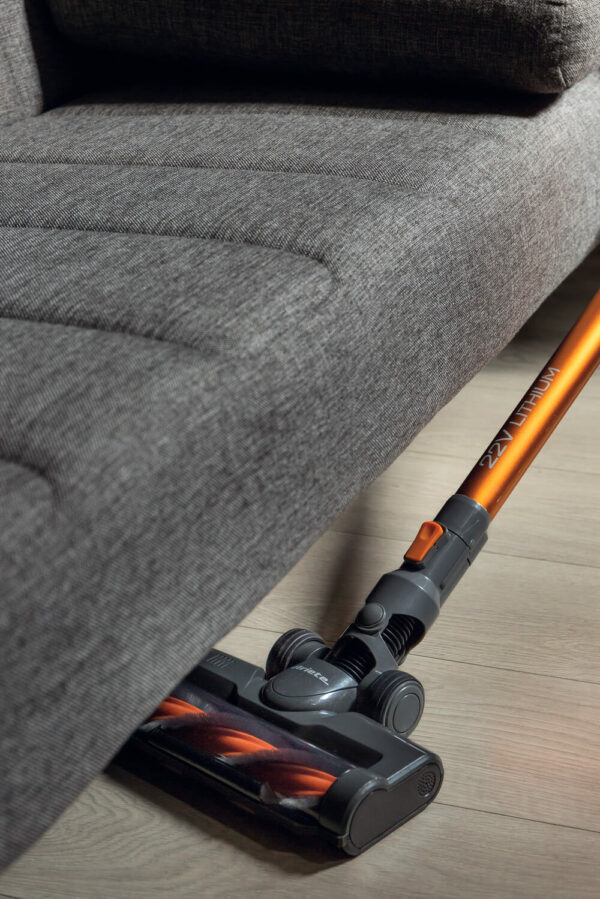 Fshese Dore ARIETE Cordless Digital Broom AR2704 – Pastrim i Shpejtë dhe Pa Tela
