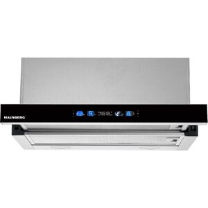 Aspirator HAUSBERG HB-1288 Black – Performancë e Lartë dhe Stil Modern për Kuzhinë
