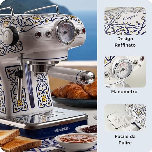 Ekspres Kafe ARIETE Capri AR1389CAP – Shije e Pasur dhe Performancë e Qëndrueshme në Shtëpi