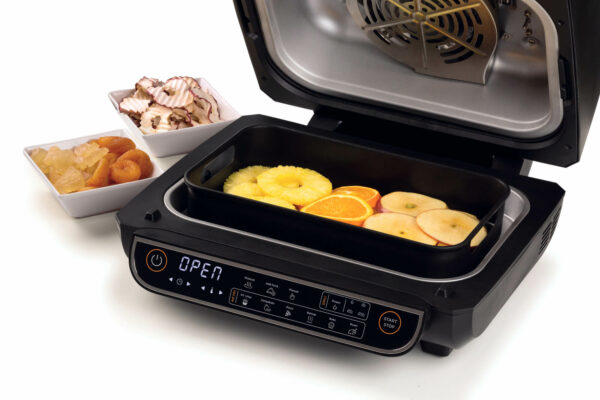 Friteze ARIETE Air Fryer + GrillSteak/Pan 8LT AR4635BK – Gatim i Shëndetshëm dhe Multifunksional
