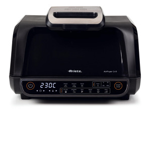 Friteze ARIETE Air Fryer + GrillSteak/Pan 8LT AR4635BK – Gatim i Shëndetshëm dhe Multifunksional