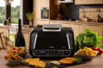 Friteze ARIETE Air Fryer + GrillSteak/Pan 8LT AR4635BK – Gatim i Shëndetshëm dhe Multifunksional