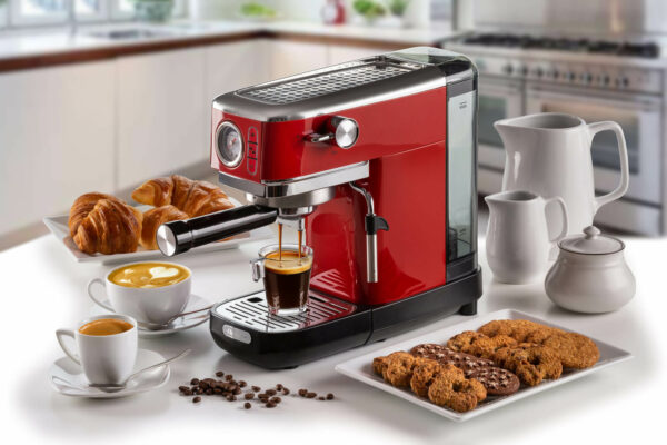 Ekspres ARIETE Moderna Espresso Slim AR1381RD – Performancë Profesionale në Dizajn Kompakt